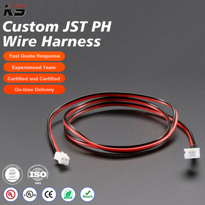 موصل أسلاك نحاسية مطلية بالفضة JST PH Gh بخطوة 1.25، محول واجهة وكابل تجميع للمعدات الصناعية - Product Image 1