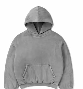 Sudadera con Capucha de Algodón Liso de Alta Calidad en Varios Colores, 100% Algodón, Estilo Urbano, Talla Grande, para Hombre 2027 - Product Image 1