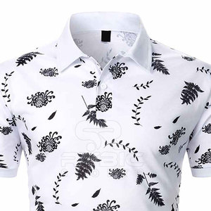 Chemises polo pour hommes, coupe slim moderne, sublimation, construction respirante, pour un style décontracté et actif. - Product Image 3