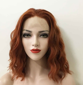 Peluca de Cabello Humano Virgen Natural de Alta Calidad, Color Cobre Ondulado, con Encaje HD Pre-Desplumado, Línea de Cabello Natural - Product Image 6