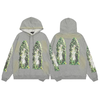 Sudaderas con Capucha de Invierno de Alta Calidad, Estilo Urbano, Lavadas, para Hombre, Felpa Francesa, Vintage, Desgastadas, Lavado Ácido, Talla Grande, Ecológicas