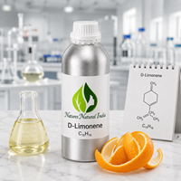 Fournisseur OEM en gros d'huile essentielle pure D-Limonène (peau d'orange) pressée à froid non diluée, parfum d'agrumes, 100% pure, arôme chimique