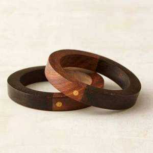 Classic Natural Wooden Bangle For Party Festive Wedding Customized Wrist Bangles Antique Fashion Jewelry Wooden Cuff & <b>Bracelet</b> - Product Image 1