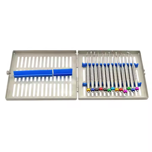 Professional Dental Proximators Luxating Elevator Set <b>13</b> Pieces German Stainless Steel Manual PDL Root Extraction Tool Grip - Product Image 2
