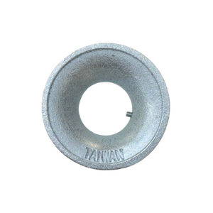 1-1/4" OD Cast Iron Galvanized Pipe <b>Wall</b> <b>Plate</b> for Fire Protection System - Product Image 4
