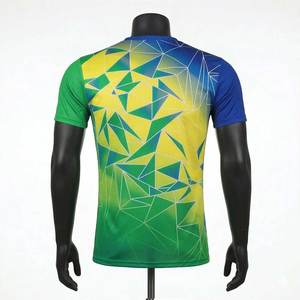 T-shirt à manches courtes pour homme, style vintage, 100% coton, lourd, respirant et à séchage rapide, vente en gros - Product Image 3