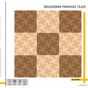 Dalles de stationnement extérieures ultra-résistantes 500x500 mm, conçues pour les conditions extérieures difficiles, offrant un support au sol fiable - Product Image 1