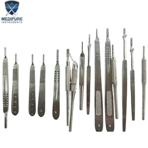 Porte-lame chirurgical réutilisable professionnel en acier inoxydable pour tous types de scalpels BP, pour les procédures médicales et l'utilisation clinique - Product Image 5