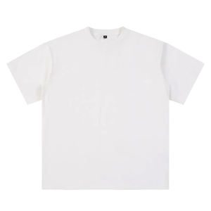 เสื้อยืดคอตตอน 100% ทรงคลับบ็อกซี่ขนาดใหญ่พิเศษ น้ำหนัก 260 กรัม สำหรับผู้ชาย ทรงไหล่ตก ผ้าคอตตอนซูเอด สำหรับชมรมนักศึกษา มหาวิทยาลัย - Product Image 3