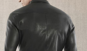 Camisa de Cuero de Ante para Hombre de la Mejor Calidad, Secado Rápido, Cuero Genuino, Verano, Frente Sólido, Tejido de Lona con Acabado Ecológico - Product Image 2