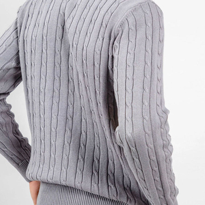 Pull en tricot décontracté pour homme, automne-hiver, grande taille, manches longues, couleur unie, pull à col rond, taille plus, motif cachemire - Product Image 5