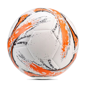 Balón de Fútbol Naranja y Blanco, Ligero y Duradero, con Alta Retención de Aire, Diseño Sólido, para Entrenamiento en Interiores y Exteriores - Product Image 2