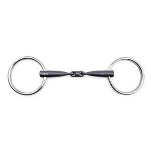 Más Vendido: Bocado Ecuestre de Titanio con Anillo Suelto, Tipo French Link, Doble Articulación, para Montar a Caballo - Exportador Mayorista - Product Image 1