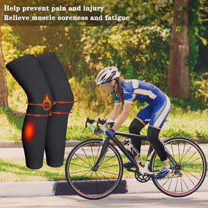 Professional Leg Sleeves For Recovery Leg Workout Compression Calf Guard For <b>Cycling</b> Muscle Pain Relief Breathable Sleeves - Product Image 4