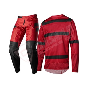 Vêtements de sport personnalisés pour hommes, respirant, uniforme de motocross de course, maillot sublimé, pantalon pour adultes, grande taille, coupe-vent - Product Image 2