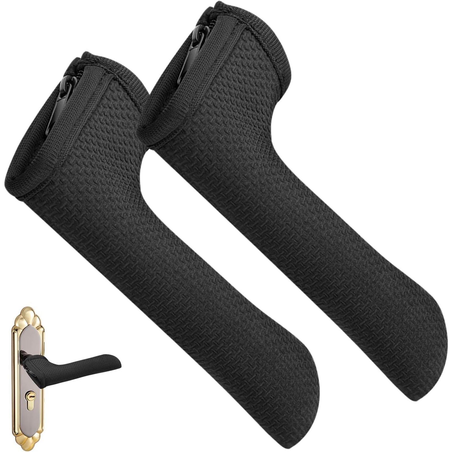 2 Pieces Black Color