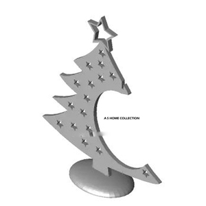 Árbol de Navidad de Metal Galvanizado de Diseño Creativo Superior, Precio Económico, Decoración para el Hogar, Colgante, en Oferta, Juego de 2 para Sublimación - Product Image 4