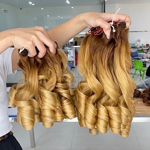 Venta al por mayor Mejor Precio Hinchable Color Extensiones de Cabello Vietnamita - Product Image 3