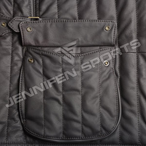 Chaleco de Piel Vacuna Genuina 2026, Multibolsillos, de Secado Rápido, para Pesca y Caza al Aire Libre, para Hombre - Product Image 5