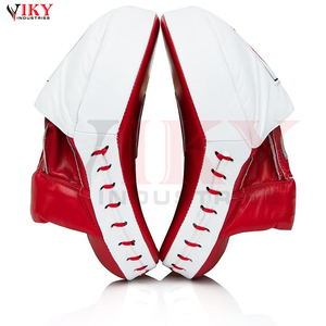 Pads de frappe et gants de boxe professionnels en cuir, boucliers de frappe incurvés pour MMA, Kickboxing, Arts martiaux, Muay Thai - Product Image 3