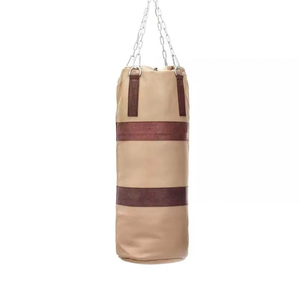 Professional Heavy Punching Bag with High Quality Leather <b>Chain</b> Sands Filled for Boxing Training & Kickboxing <b>Cheap</b> Price - Product Image 2