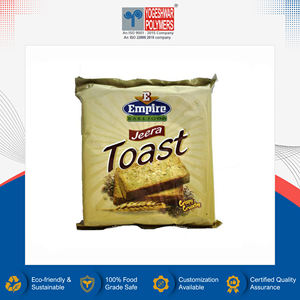 Sacs d'emballage en plastique de qualité supérieure, de qualité alimentaire, à fermeture centrale, pour la vente en gros / Pochettes d'emballage pour pain grillé, provenant d'un fabricant indien - Product Image 4