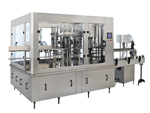 Máquina Automática de Llenado y Tapado Controlada por PLC de 60 BPM para Agua Pura, Jugos y Agua Química con 1% de Precisión - Product Image 4