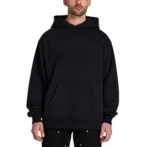 Sudadera con Capucha Oversize para Hombre, Unisex, de Algodón 100% French Terry de Alto Gramaje, Estilo Vintage, con Hombros Caídos - Product Image 1