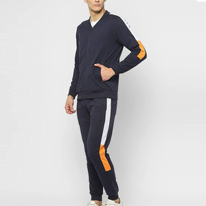 Survêtement d'entraînement uni à fermeture éclair pour hommes – Grande vente, survêtements personnalisés ajustés et respirants à fermeture éclair pour adultes - Product Image 4