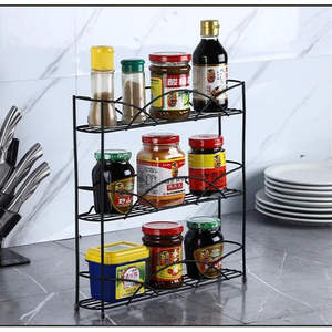 Étagère de rangement multi-niveaux pour cuisine, salle de bain et bureau, unité d'organisation robuste et élégante - Product Image 2