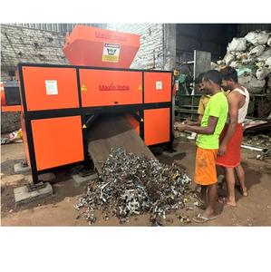 Trituradora de Chatarra de Hierro Semiautomática para Uso Industrial, Velocidad del Eje de 20-50 RPM, Máquina Trituradora de Metal - Product Image 1