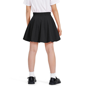 Girls Skirts Custom Logo <b>Kids</b> Athletic School Uniform Black Skirt Tennis <b>Flared</b> Casual Skort With Pockets - Product Image 4