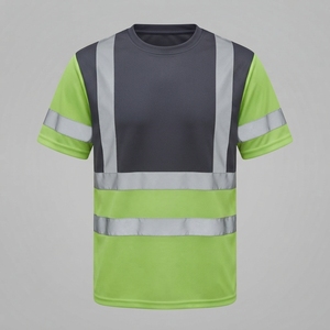 Vêtements de travail haute visibilité pour l'exploitation minière, le pétrole, le gaz, la construction, la circulation routière, vêtements de travail, chemise de sécurité réfléchissante - Product Image 5