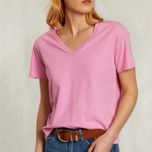 Camisetas de Mujer con Estilo Moderno y a la Moda, Camisetas de Alta Calidad, Transpirables, Hechas en Pakistán, OEM ODM Disponible - Product Image 5
