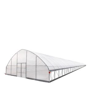 Telo in EVA trasparente da 6 mil per serra, 30FT x 150FT, per tenda da coltivazione con lati avvolgibili a manovella e soffitto a punta - Product Image 1