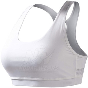 Sujetador deportivo acolchado para mujer, de alto impacto, para gimnasio, correr, yoga, fitness, entrenamiento, transpirable, con tirantes ajustables, ropa deportiva atlética - Product Image 3