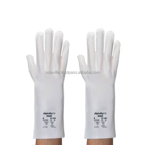 Guante de trabajo manual blanco de la mejor calidad, que ofrece resistencia química y defensas antimicrobianas, guantes de trabajo para manos de Vietnam - Product Image 6