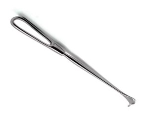 Retractor Manual de Acero Quirúrgico Inoxidable Cushing 240mm X10mm 415-168-100 Instrumento Neuroquirúrgico de Precisión Reutilizable Hermann - Product Image 6