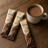 Fabricant d'emballages en sachet stick en gros, sachet de poudre de qualité alimentaire pour café, protéines, suppléments vitaminiques
