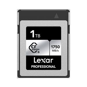 Carte CFexpress Type B Lexar Professional LCXEXSL001T-RNENG Série ARGENT, fabriquée en plastique durable - Product Image 1