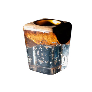 Royal Essence Brûleur de Oud époxy en bois et résine fait à la main support de Bakhoor arabe luxueux pour parfum d'intérieur et décoration de cadeau - Product Image 6