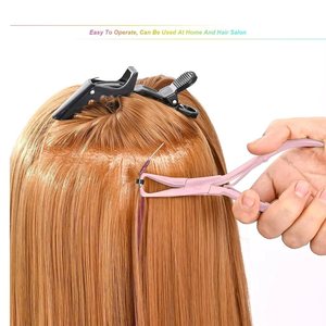 Professional Reusable Hair Extension <b>Pliers</b> Micro Ring Link Bead Opener Closer Tool Loop Wig Stainless Steel MIANBRO ENTERPRISES - Product Image 5
