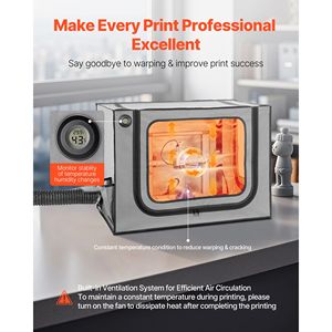 Tenda per Stampante 3D di Grandi Dimensioni in Tessuto Oxford 600D, Impermeabile e Antipolvere, con Temperatura Costante, Accessori per Stampanti 3D - Product Image 1