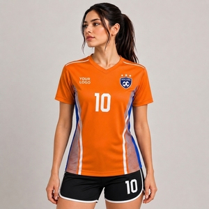 Nouveaux maillots de football pour femmes, t-shirts de football personnalisés, uniformes de football personnalisés, maillot de football pour femmes, tenue d'entraînement - Product Image 1