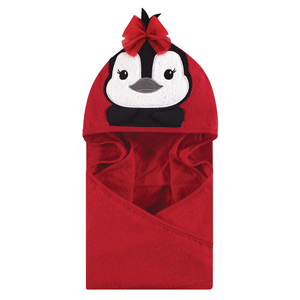 Blue Cartoon <b>Dog</b> Hooded <b>Bath</b> Towel Terry Cloth Newborn Baby Skin-Friendly Bathroom Use Baby Towel - Product Image 3