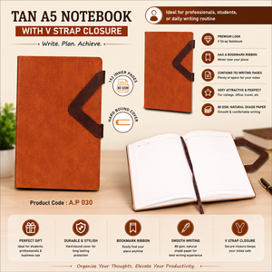 Libreta de Cuero PU A5 con Tapa Dura, Cosida con Hilo, Cierre Magnético, 80 Hojas de Papel Sombreado, Marcapáginas con Cinta, Regalo Premium - Product Image 3