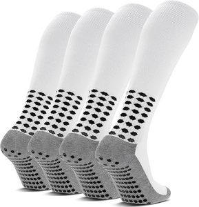 Chaussettes de football antidérapantes respirantes, chaussettes de sport à logo personnalisé pour hommes et adolescents - Product Image 1