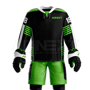 Uniforme de Hockey sobre Hielo de Secado Rápido y Transpirable - Color y Logotipo Personalizados, 100% Poliéster, Unisex, Servicio OEM, Venta en Línea - Product Image 3