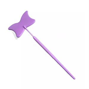 Ensemble de brosses à sourcils en forme de poisson violet pour l'application du maquillage - Product Image 5