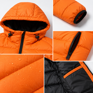 Modern puffer outerwear delivering practical seasonal warmth soft comfort and stylish protection for active cold weather routine - Product Image 5